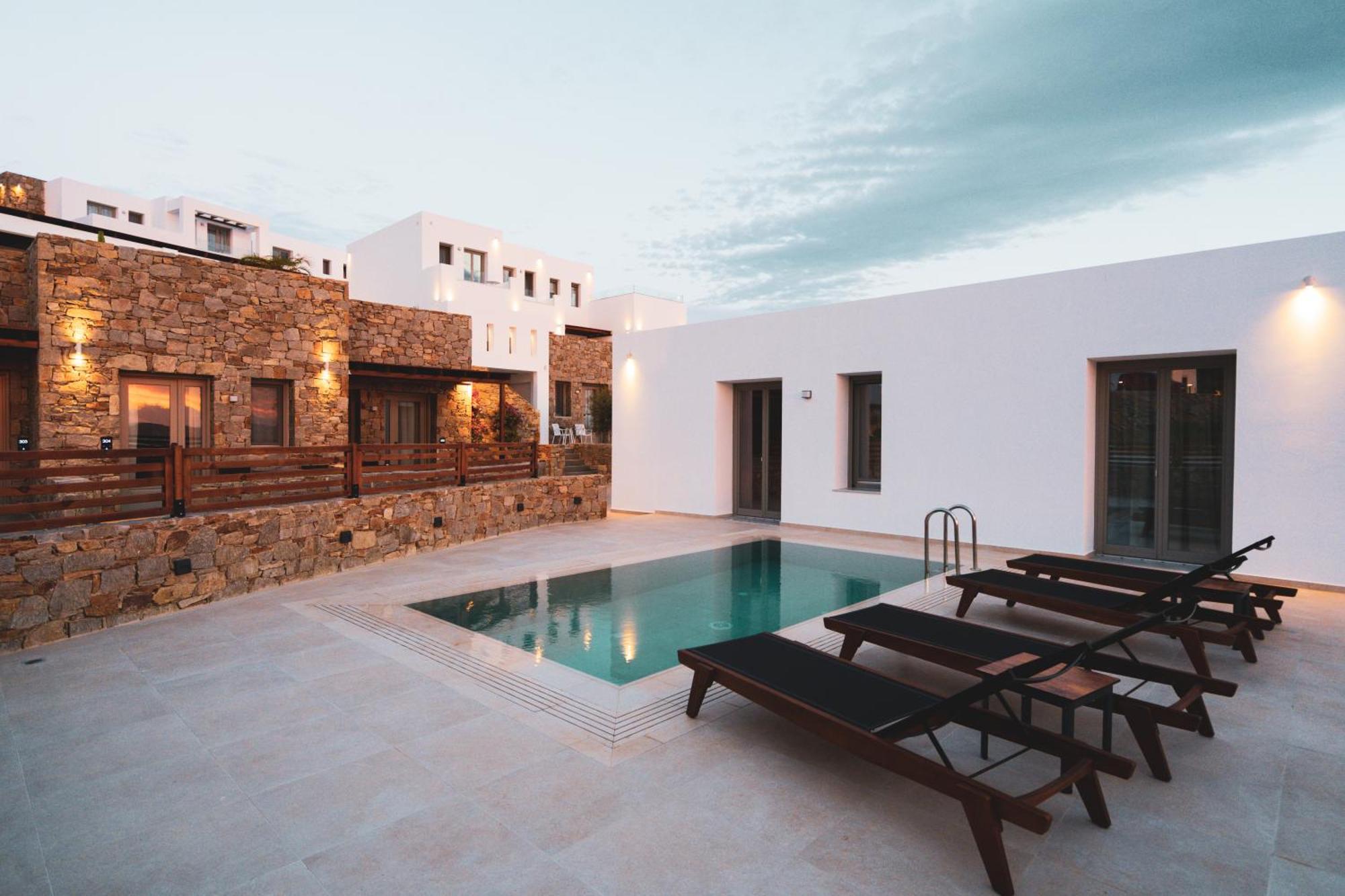Kouros Blanc Resort & Suites Pounda Luaran gambar